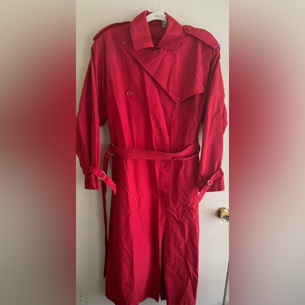 Vintage Christian Dior Trench Coat 100% Authentic
